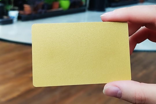 Gold NFC Card